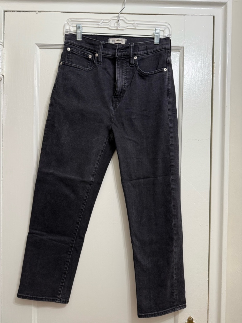 Madewell Black Straight-Leg Jeans - Women’s 26